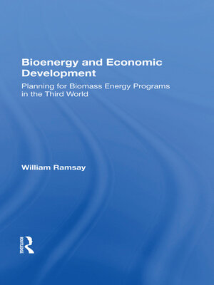 cover image of Bioenergy and Economic Development